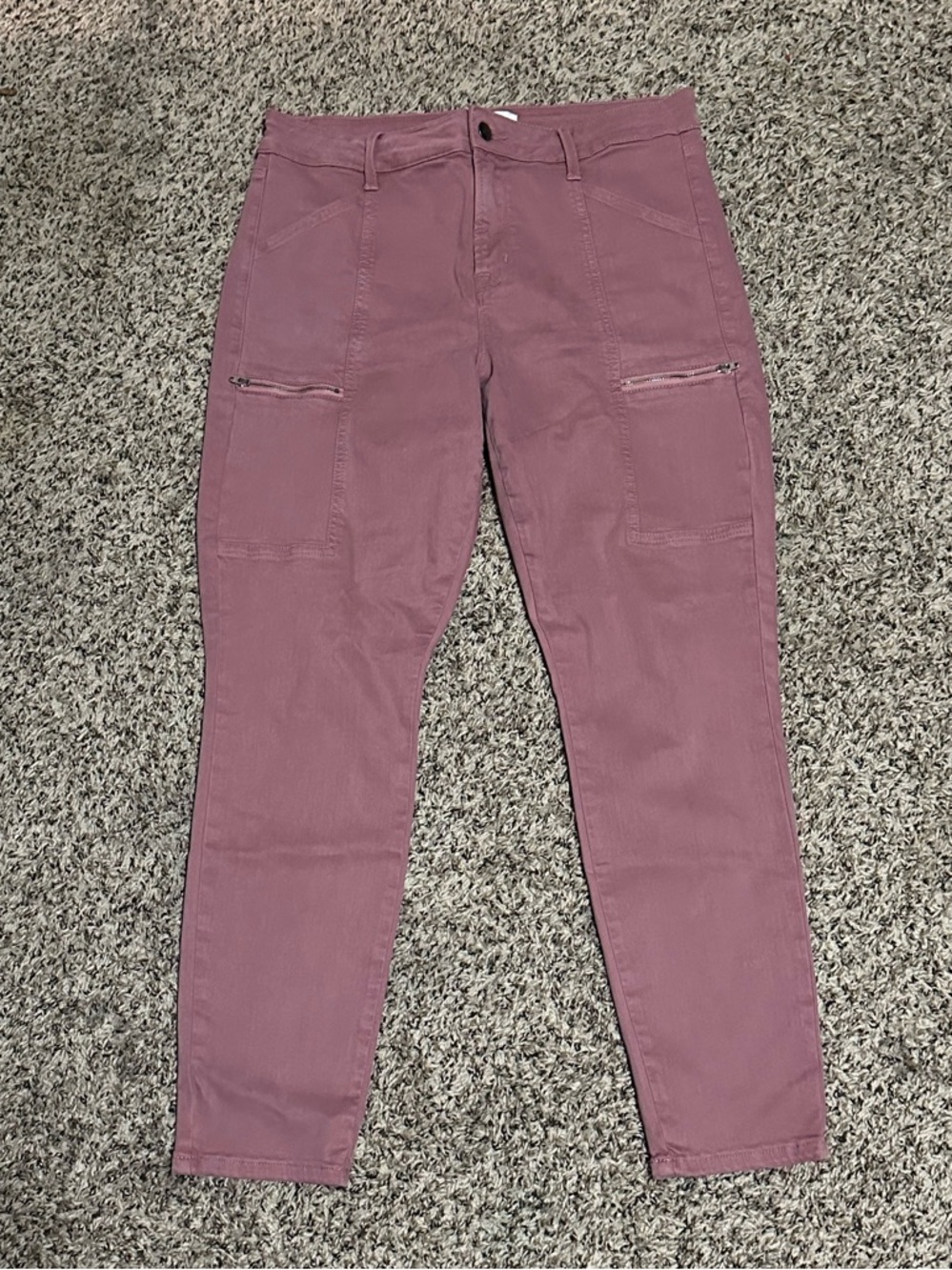 Pistola Mauve Hannah cargo skinny jeans size 30 P6278TLT-PMR